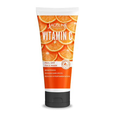 Jaquline USA Vitamin-C Peel Off Face Mask for Men & Women both | Fights Pollution & Dirt | Removes Impurities & Acne | Deeply Detoxifies Skin | Dermatologically Tested | 100ml